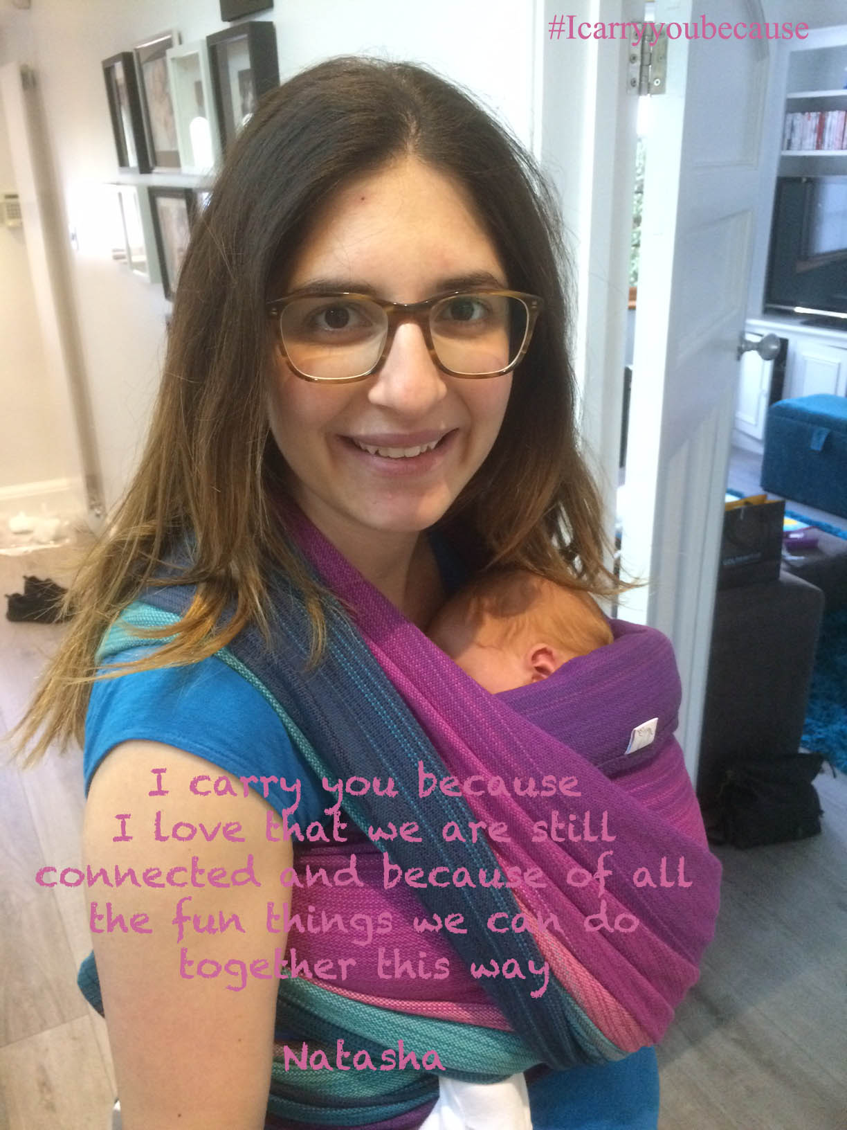 Natasha Wrap a Hug Sling Library East London